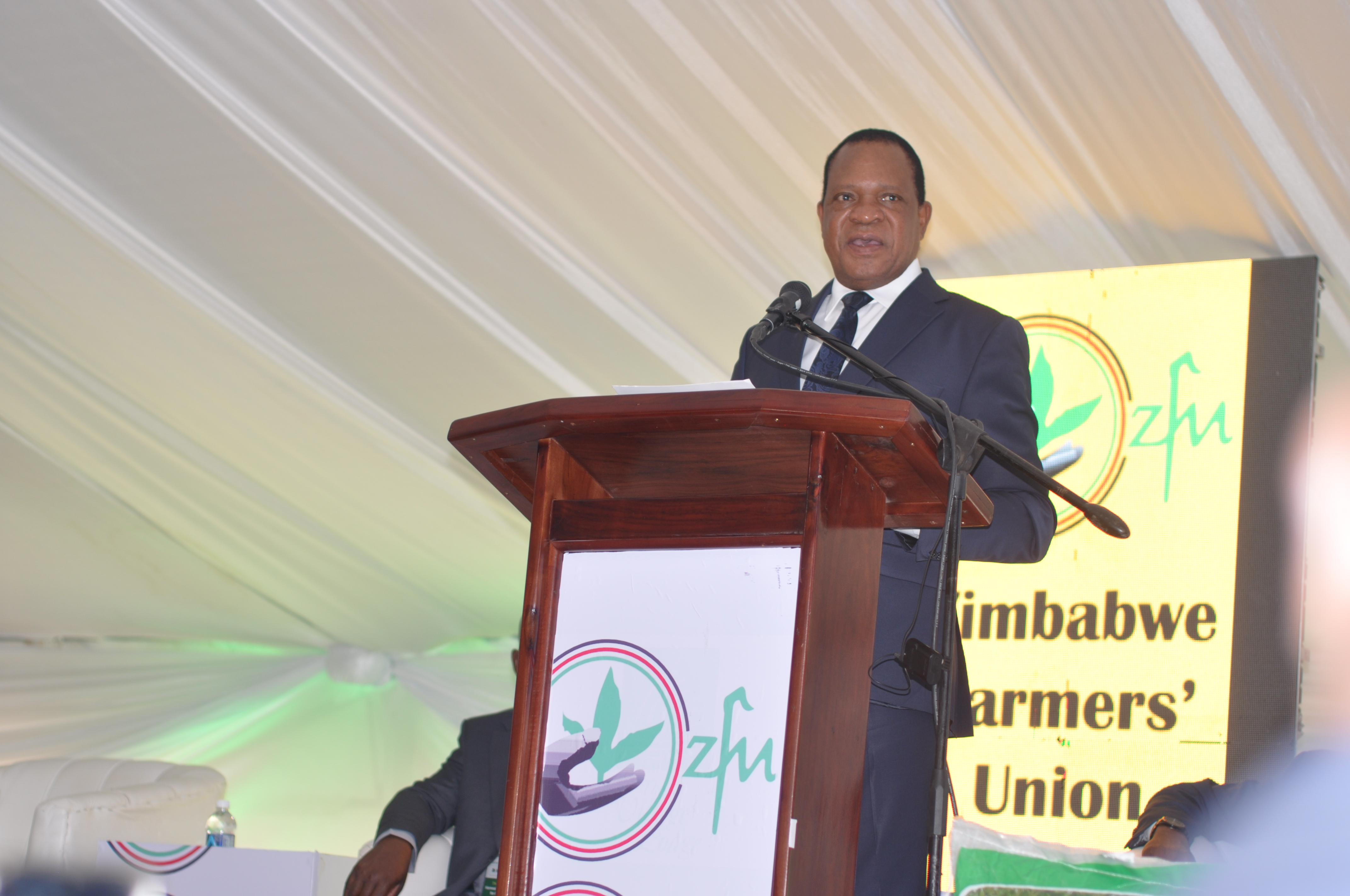 Minister Giving Speech